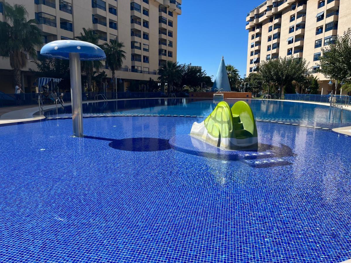 Atico Frente Al Mar, Pataconablue, Complejo Vacacional Apartment Valencia Bagian luar foto