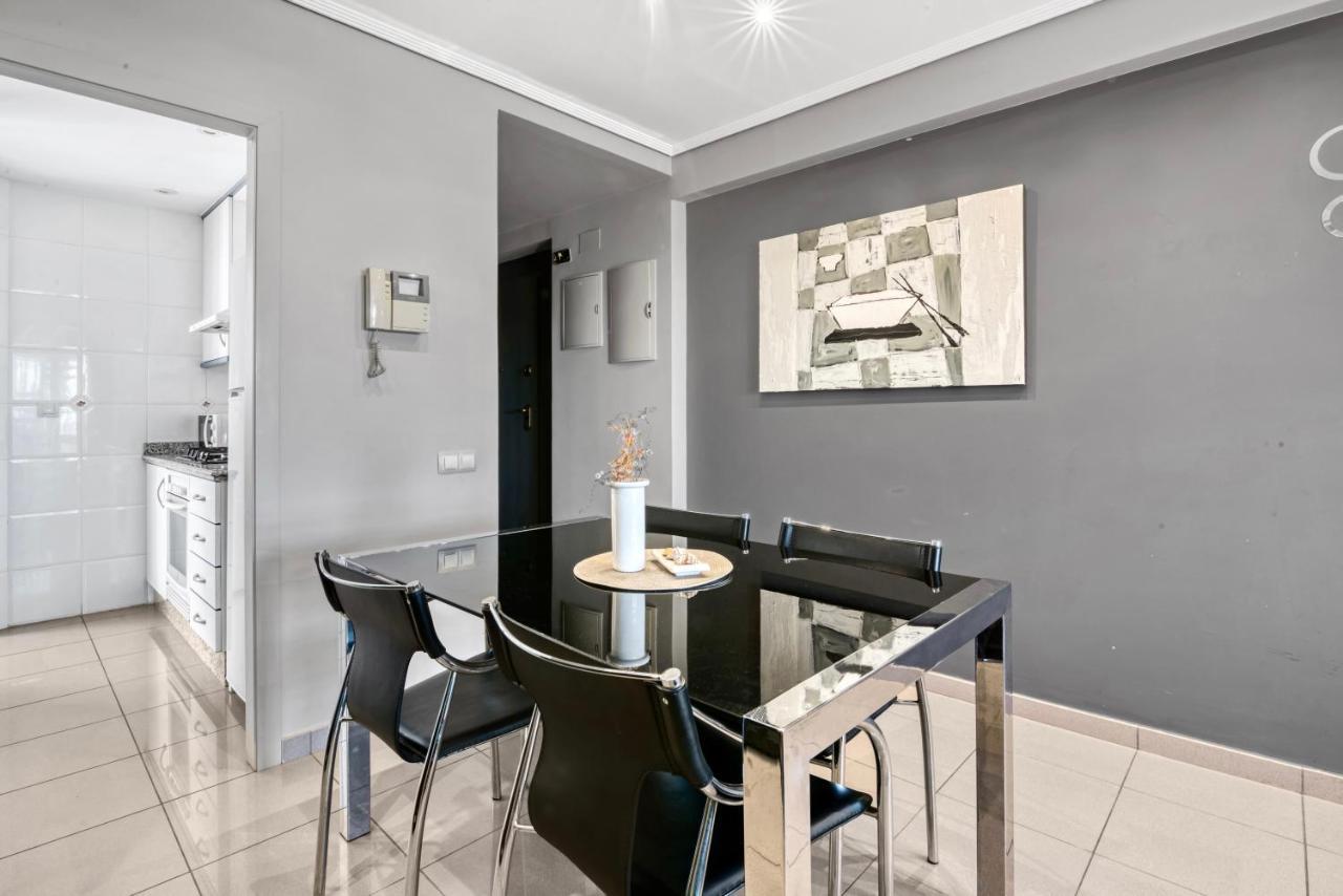 Atico Frente Al Mar, Pataconablue, Complejo Vacacional Apartment Valencia Bagian luar foto