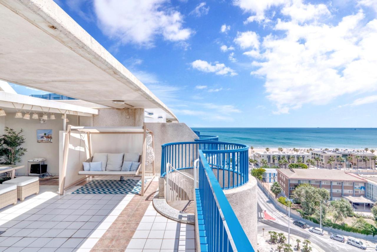 Atico Frente Al Mar, Pataconablue, Complejo Vacacional Apartment Valencia Bagian luar foto