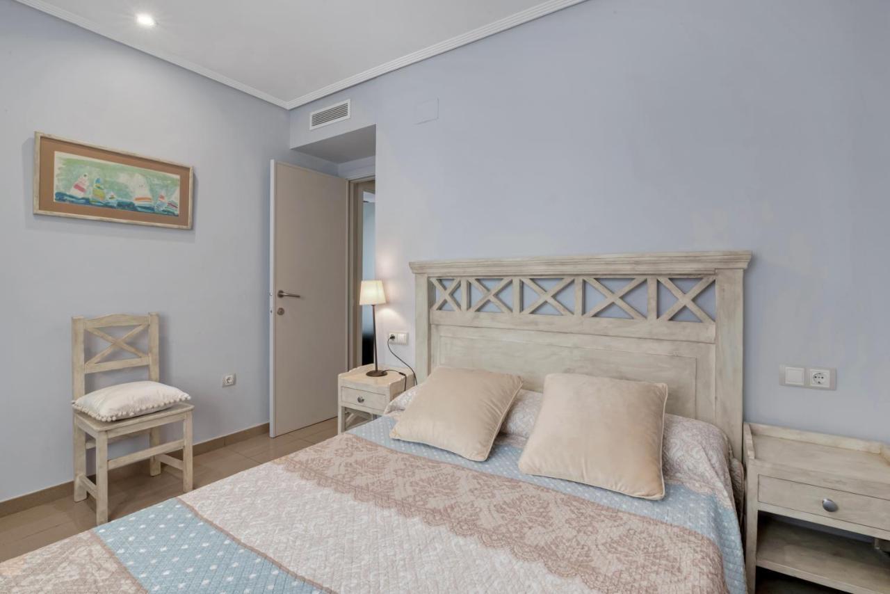 Atico Frente Al Mar, Pataconablue, Complejo Vacacional Apartment Valencia Bagian luar foto